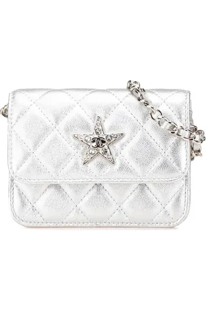 CHANEL Preloved Star Wallet on Chain Women - Silver Belt Bags - - One Size