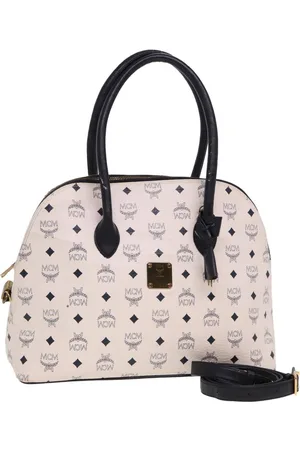 MCM Preloved Patricia Dome Satchel Off Women Handbags - One Size