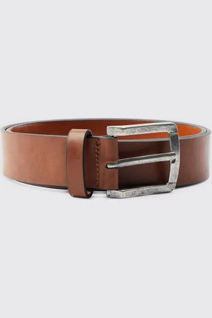 Boohoo Faux Leather Belt - - XL