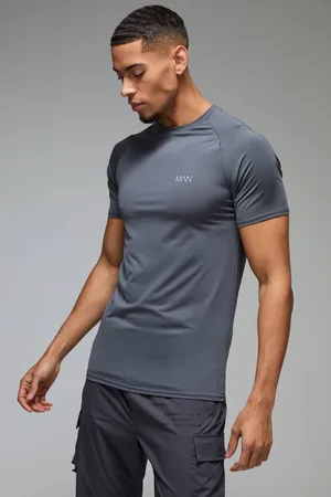 Boohoo Man Active Muscle Fit T-shirt - - L