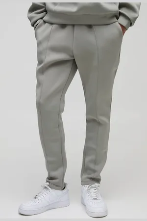 Boohoo Slim Tapered Bonded Scuba Joggers - - M