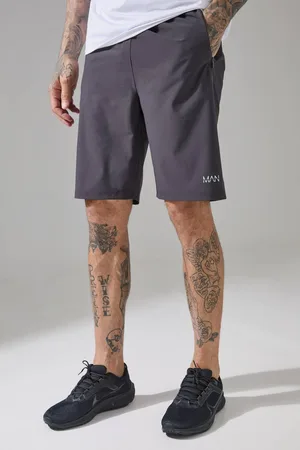 Boohoo Tall Man Active Gym Zip Pocket Regular Fit 9inch Shorts - - XS