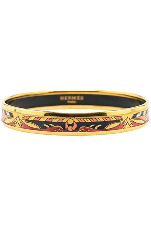 Hermès Preloved Collier de Chien Enamel Bangle Women - Costume Jewelry - One Size