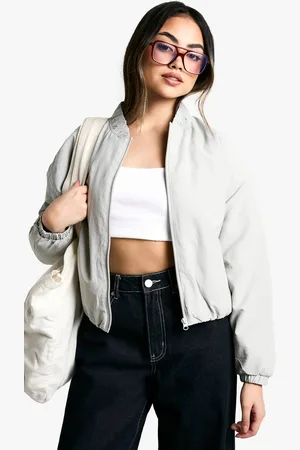 Boohoo Womens Bomber Jacket - - 16