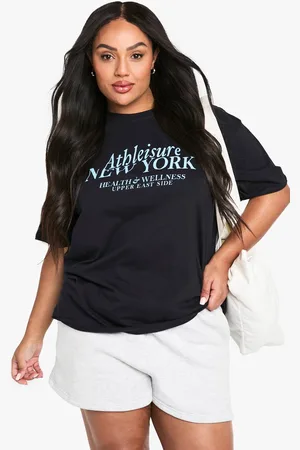 Boohoo Womens PLUS NEW YORK OVERSIZED T-SHIRT - - 24