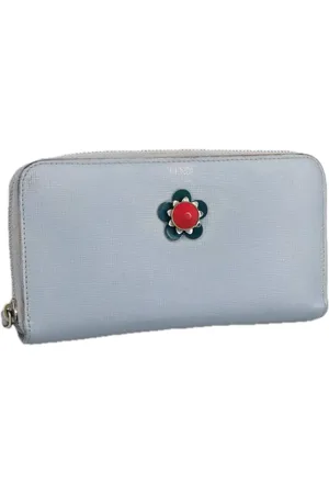 Fendi Preloved Flower ZipAround Wallet 8M0387 Women - - One Size