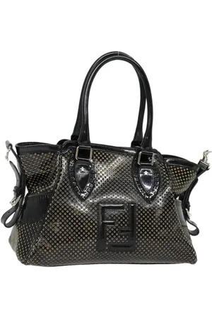 Fendi Preloved Perforated Leather Handbag Women - Shopper Bags - One Size