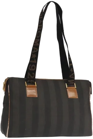 Fendi Preloved Zucca Shoulder Bag Women - Luggage - One Size