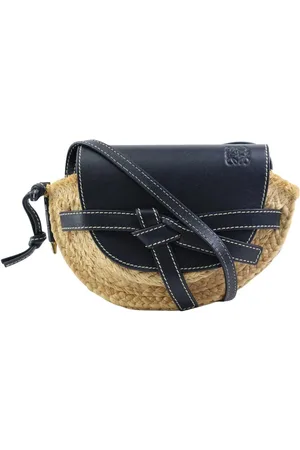 Loewe Preloved Gate Small Raffia Crossbody Bag Women - Shoulder Bags - One Size