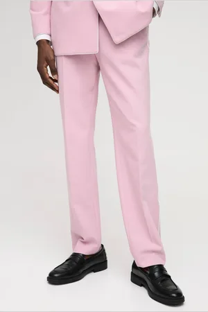 Boohoo Straight Leg Contrast Panel Trouser - - 36