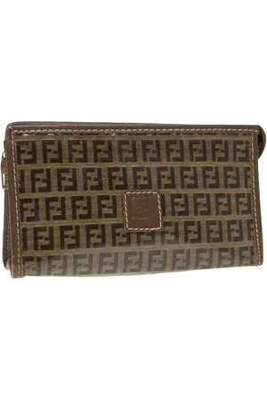 Fendi Preloved Zucca Clutch Bag Women - - One Size
