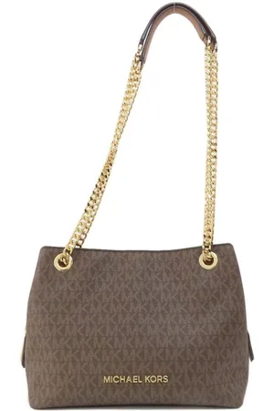 Michael Kors Preloved Jet Set Chain Tote Women Shoulder Bags - One Size