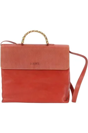 Loewe Preloved Leather Tote Bag with Subtle Sun Damage and Scuffs Women - One Size