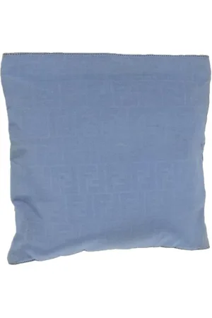 Fendi Preloved Decorative Pillow Cotton Unisex Clutch Bags - One Size