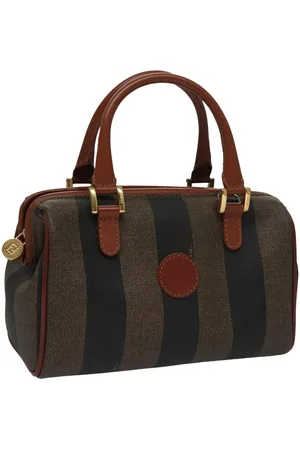 Fendi Preloved Zucca Boston Bag Women - Handbags - One Size