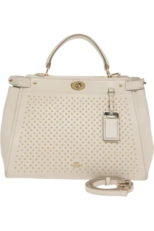 Coach Preloved Poppy Studded Satchel Handbag Women - - One Size