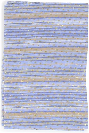 Missoni Scarf Blue Metallic Stripe Shawl Women - Multicolor Scarves - One Size