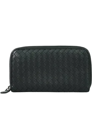 Bottega Veneta Preloved Zip Around Wallet Intrecciato Style Women - - One Size