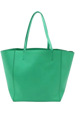Céline Preloved Leather Cabas Phantom Tote Bag with Dust Bag Women - - One Size