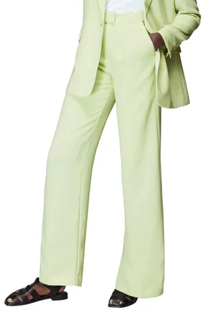 Whistles Womens Bella Pleat Front Trouser Plain - - 8