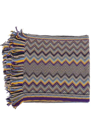 Missoni Zigzag Knitted Scarf multicolor Women Scarves - One Size