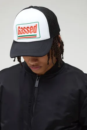 Boohoo Gassed Graphic Trucker Cap - - One Size