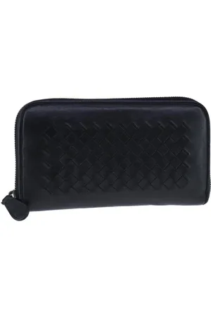 Bottega Veneta Preloved Intrecciato Zip Wallet Model Intrecciato Women - - One Size