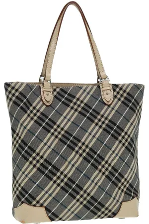 Burberry Preloved Beige Plaid ToteModelStyle Women - Tote Bags - One Size