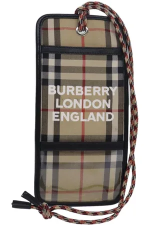 Burberry Preloved Phone Case Model Style Unisex - Wallets - One Size