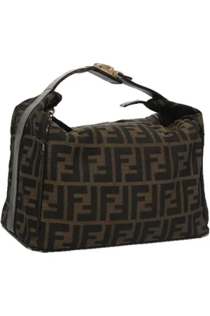 Fendi Preloved Zucca Mini Boston Bag Women - Clutch Bags - One Size