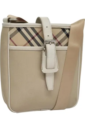 Burberry Preloved Nova Check Crossbody Bag and White Women Shoulder Bags - One Size
