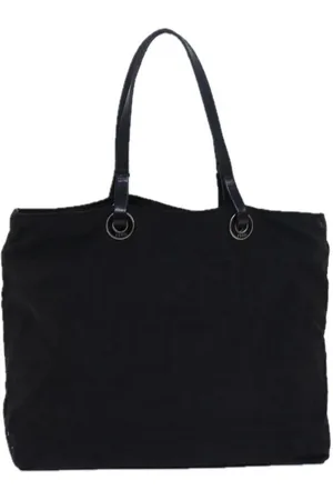 Fendi Preloved Tote Bag Canvas Tote Women Handbags - One Size