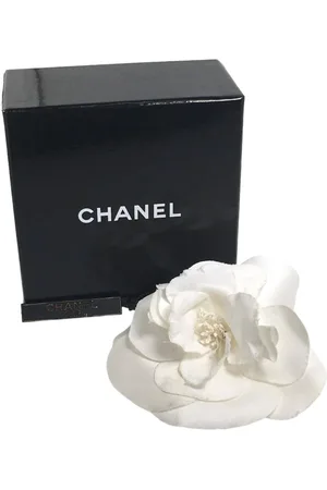 CHANEL Preloved Camelia Brooch Flower Women Brooches - One Size