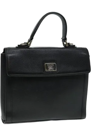 Burberry Preloved Leather TopHandle Handbag Women - - One Size