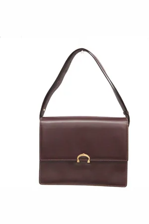 Cartier Preloved Shoulder Bag Women - Burgundy - - One Size
