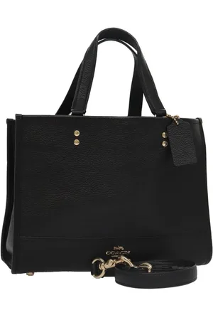 Coach Preloved Leather Shoulder Bag with Adjustable Strap Women - - One Size
