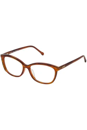Loewe VLW06M530 Havana Cat Eye Glasses Women - Frames - One Size