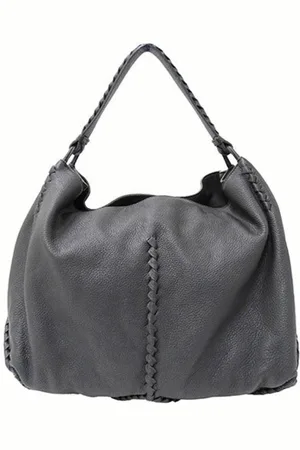 Bottega Veneta Preloved Braided Leather Tote Leather Shoulder Bag Women Tote - One Size