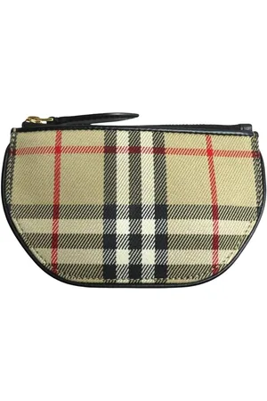 Burberry Preloved Check Zip Coin Case Purse Women - Wallets - One Size