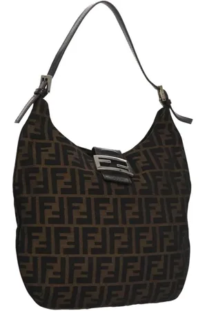 Fendi Preloved Zucca Shoulder Bag Model Women - - One Size