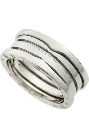 Bvlgari Preloved Bzero1 ThreeBand Ring Women - Silver - - One Size