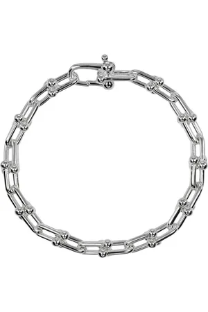 Tiffany & Co. Preloved Tiffany T Link Bracelet Sterling Silver Women - - One Size