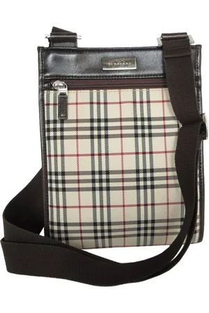 Burberry Preloved Plaid Crossbody Bag Women Shoulder Bags - One Size
