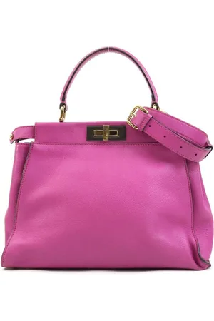 Fendi Preloved Peekaboo Large Satchel Women - Handbags - One Size