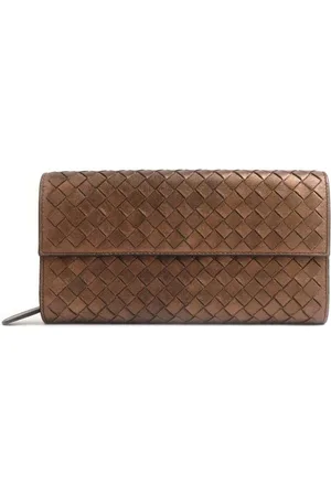 Bottega Veneta Preloved Intrecciato Leather Wallet Women - - One Size