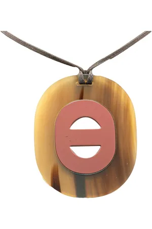 Hermès Preloved Collier de Chien Oval Pendant Women - Costume Jewelry - One Size