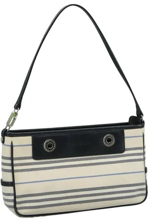Burberry Preloved Striped Cotton Shoulder Bag Women - - One Size
