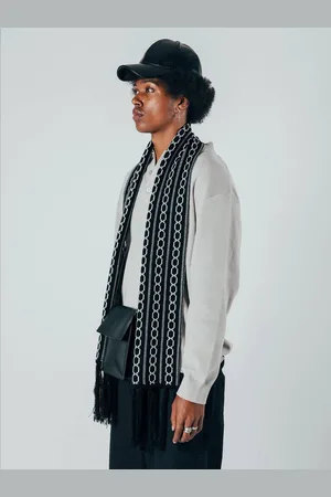 SVNX Reversible Printed Jacquard Scarf - - One Size