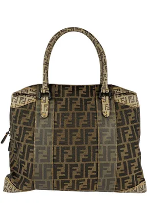 Fendi Preloved Zucca Boston Bag Women - Handbags - One Size