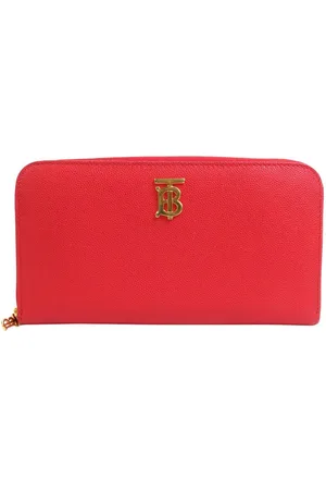 Burberry Preloved TB Zip Around Wallet 8038726 Unisex - - One Size